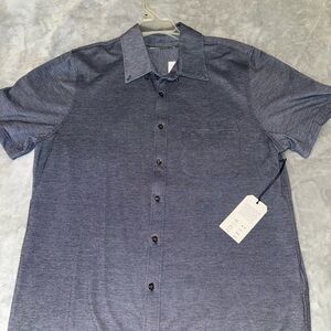 Abercrombie & Fitch Blue Casual Button Down Shirt